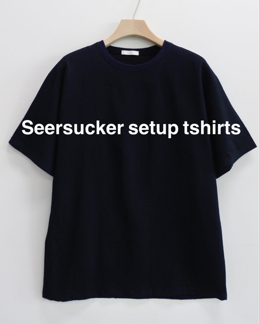 En seersucker setup tshirts